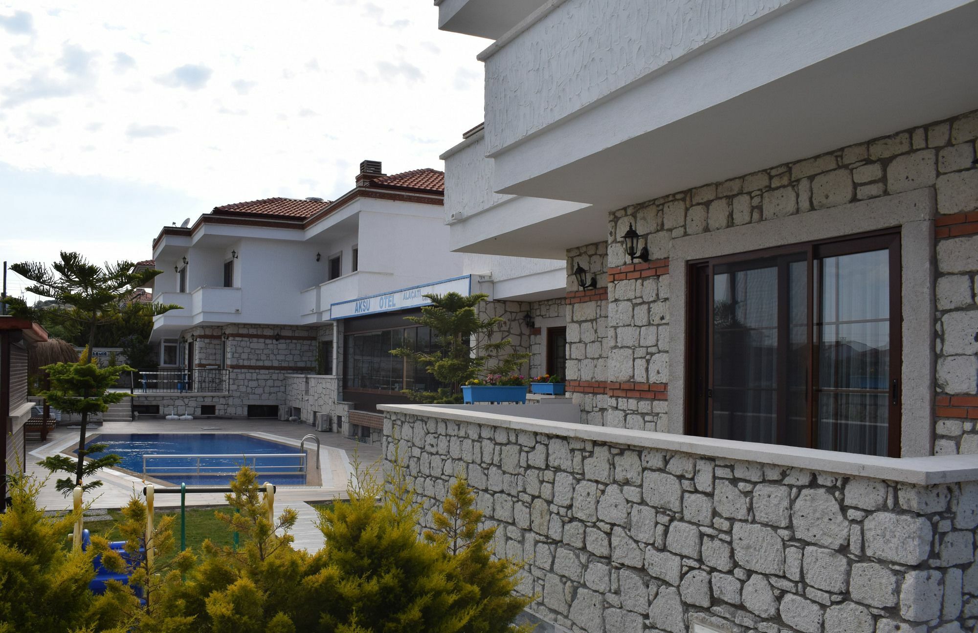 Aksu Hotel Alacati Exterior photo
